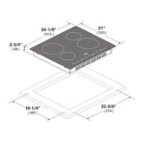 Fulgor Milano 24” Induction Cooktop F4IT24S2