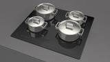 Fulgor Milano 24" Black Glass Induction Cooktop F4IT24B2