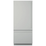 Fulgor Milano 700 Series 36 Inch 18.5 Cu. Ft. Panel Ready Bottom Freezer Refrigerator with Ice Maker and LED Lighting Left Hinge F7IBM36O2-L