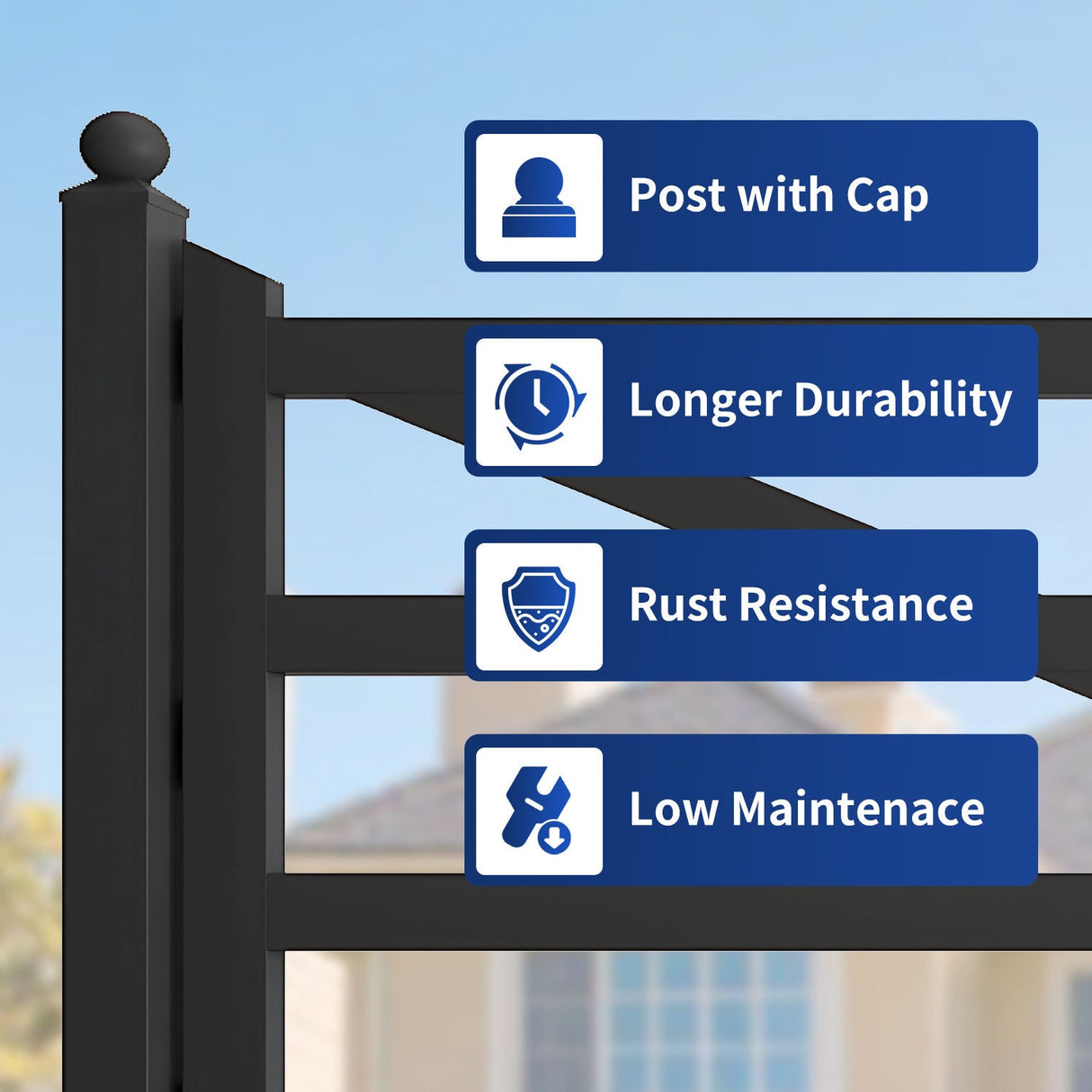 Chery Industrial 20 ft Farm Metal Driveway Gate with Diagonal Tubes, Dual Swing