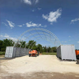 Chery Industrial 40'x40'x15' Double Truss Shipping Container Canopy Shelter