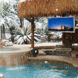 MirageVision Emerald Outdoor TV — Full-Sun 4K Weatherproof Smart TV IP55