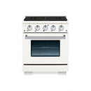 Hallman Bold Series 30" Gas Freestanding Range with Chrome Trim