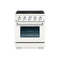 Hallman Bold Series 30" Gas Freestanding Range with Chrome Trim