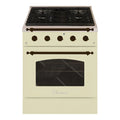 Hallman Classico Series 30" Gas Freestanding Range with Bronze Trim