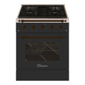 Hallman Classico Series 30" Gas Freestanding Range with Bronze Trim