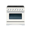 Hallman Classico Series 30" Gas Freestanding Range with Chrome Trim