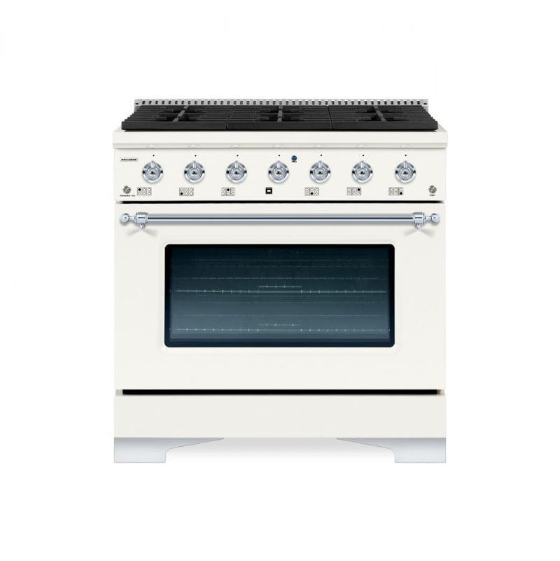 Hallman Classico Series 30" Gas Freestanding Range with Chrome Trim