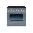 Hallman Classico Series 30" Gas Freestanding Range with Chrome Trim