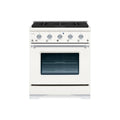 Hallman Classico Series 30" Gas Freestanding Range with Chrome Trim