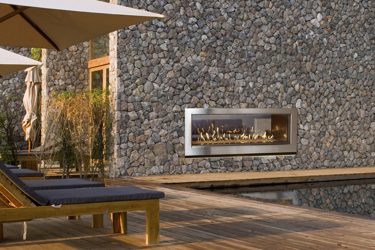 Town & Country TCWS54 See-Thru Indoor-Outdoor Direct Vent Fireplace