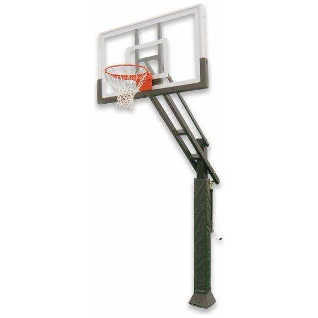 Ironclad Triple Threat 36"x60" Adjustable In-Ground Basketball Hoop TPT554-LG