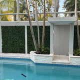 Designer Plants USA Jasmine Artificial Green Wall 40" x 40" Commercial Grade UV Resistant