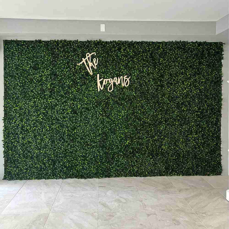 Designer Plants USA Jasmine Artificial Green Wall 40" x 40" Commercial Grade UV Resistant