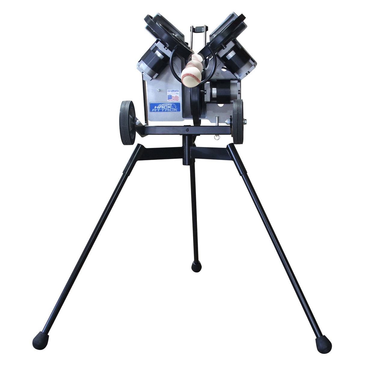 Sports Attack Junior Hack Attack Baseball Pitching Machine with Extended Legs
