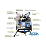 Sports Attack Junior Hack Attack Baseball Pitching Machine with Extended Legs