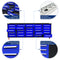 Chery Industrial 10ft 25-Drawer Storage Workbench with Wheels