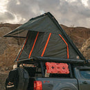 BA TENTS - "PACKOUT"- Soft top Rooftop Tent (Universal Fit) - Black/Rhinotec Cover + Grey/Org Tent