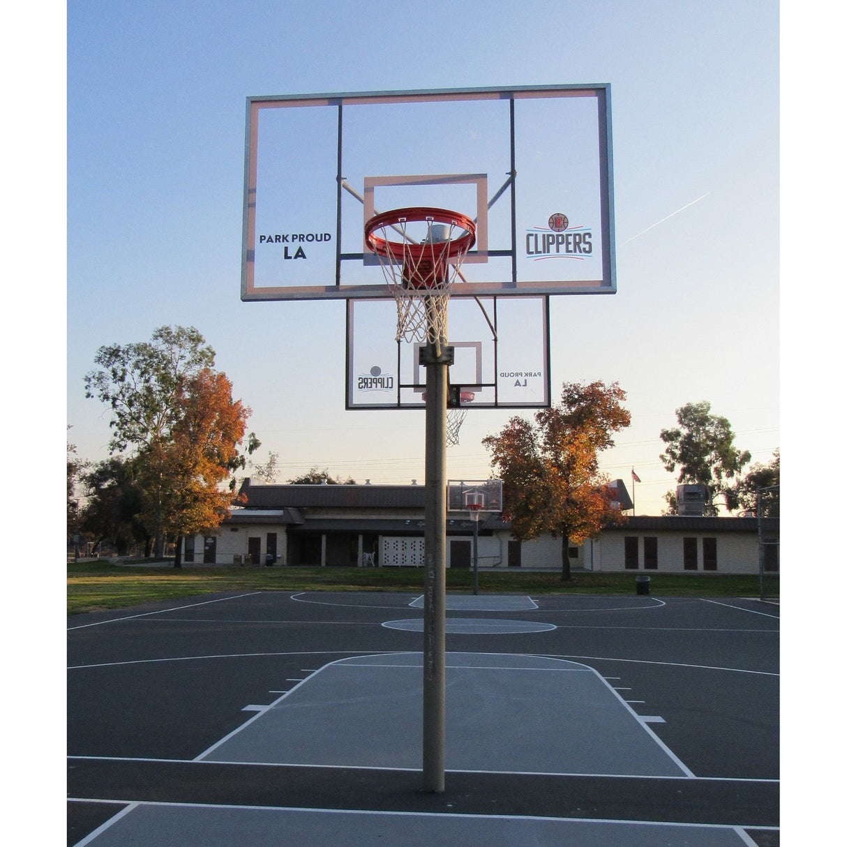 Gared Unbreakable Polycarbonate Basketball Backboard 42″ x 72″ Half‑Inch UV‑Resistant Backboard
