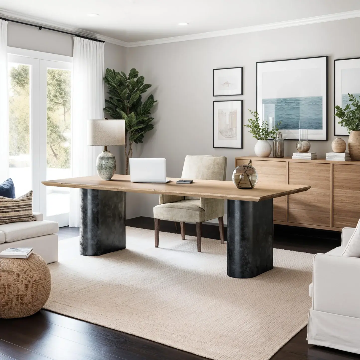 Carbon Designs The Lincoln Office Desk - Wood