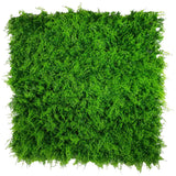 Designer Plants USA Lush Fern Artificial Green Wall 40" x 40" 11SQ FT Commercial Grade UV Resistant
