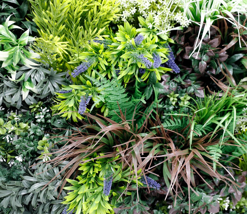 Designer Plants USA Tropical Forest Artificial Vertical Garden Wall 35" x 35" UV Resistant
