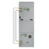 MRCOOL GeoCool No-Vac Vertical Upflow without Air Box 3/8 3/4 Precharge Line Set GCNV-VU00-3834