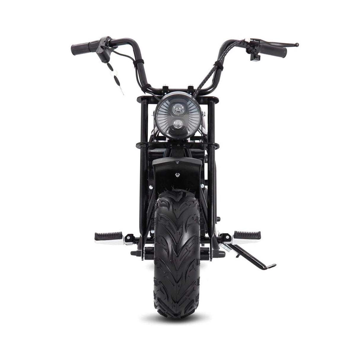 MotoTec 1000W 48V/12AH Electric Powered Mini Bike, Black