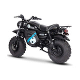 MotoTec 1500W 60V/20AH Electric Powered Mini Bike, Black