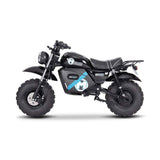 MotoTec 1500W 60V/20AH Electric Powered Mini Bike, Black