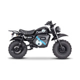 MotoTec 1500W 60V/20AH Electric Powered Mini Bike, Black