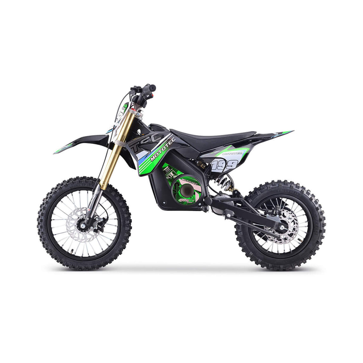 MotoTec 48V 1800W Pro High-Performance Electric Dirt Bike