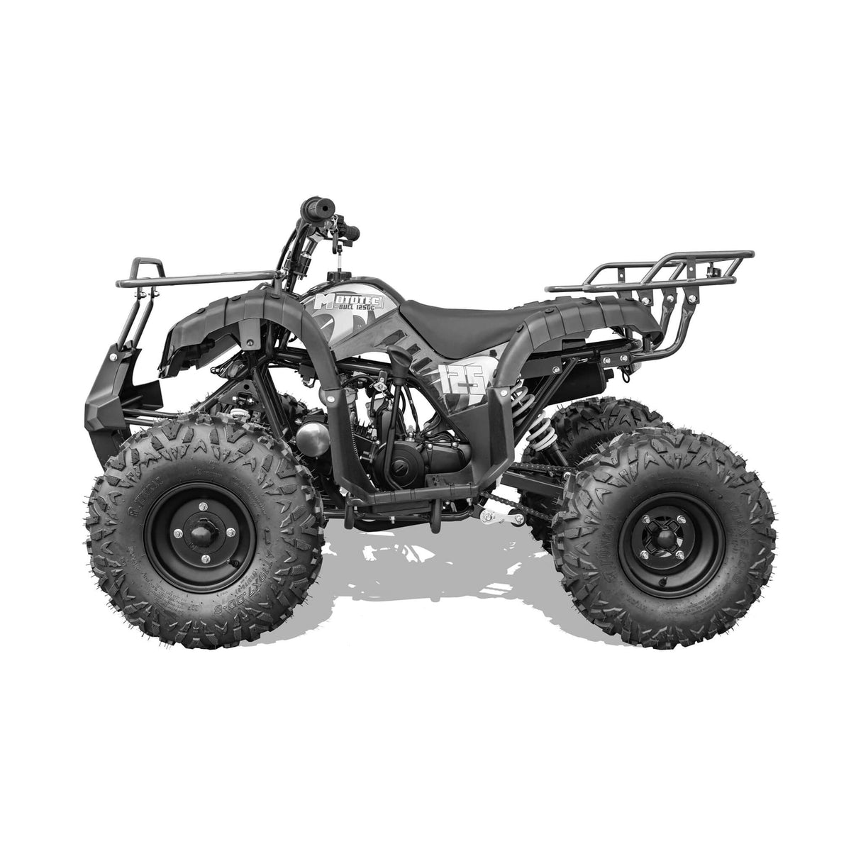 MotoTec Bull 125cc 4-Stroke Mini Kids 4-Wheeler Gas ATV Quad