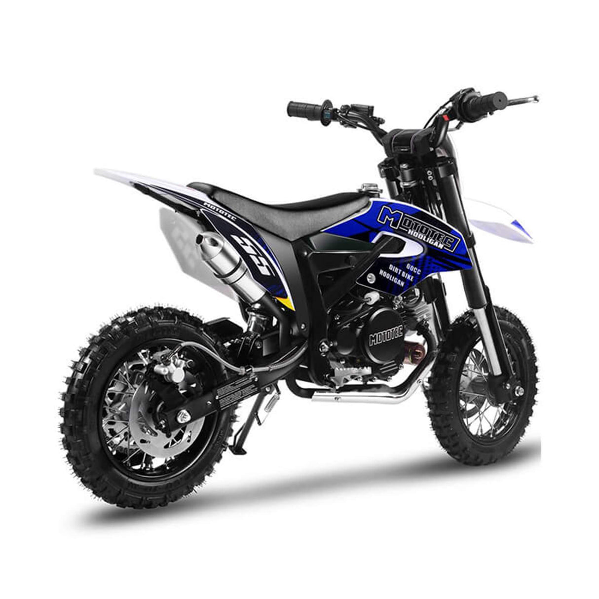 MotoTec Hooligan 60CC 4-Stroke Gas Dirt Bike