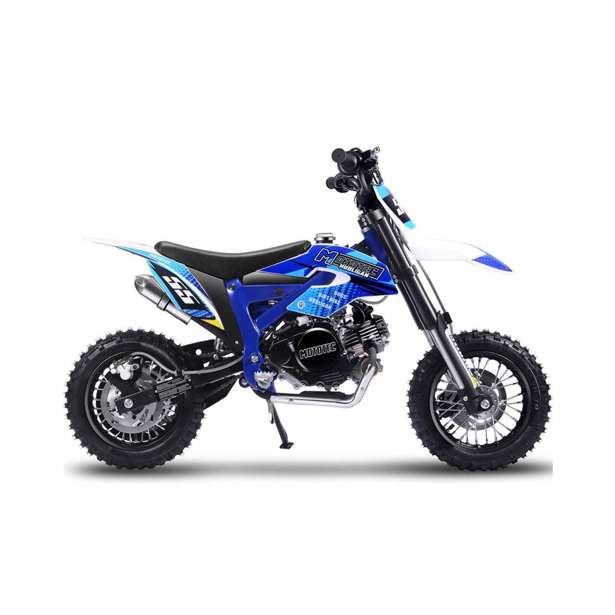 MotoTec Hooligan 60CC 4-Stroke Gas Dirt Bike