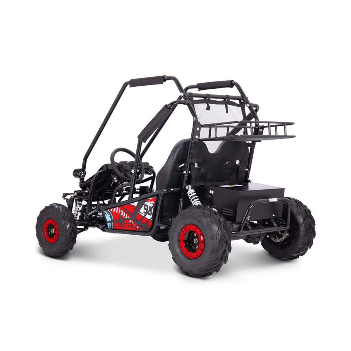 MotoTec Mud XL 2000W 60V/20AH Electric Full Suspension Go Kart