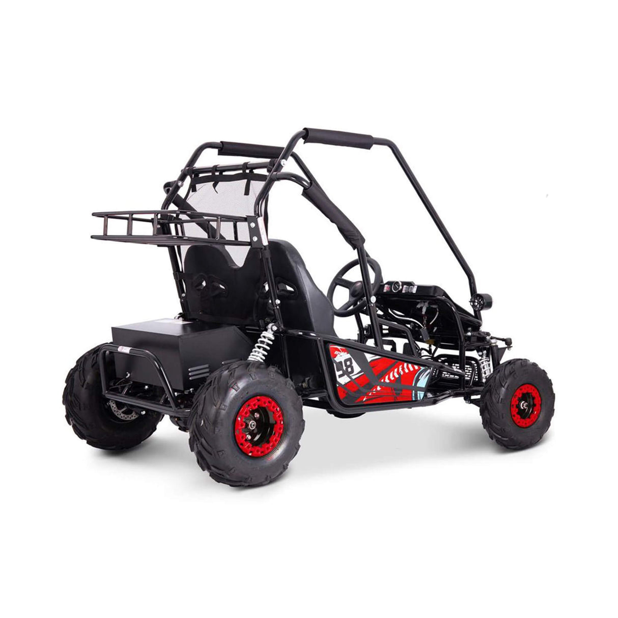 MotoTec Mud XL 2000W 60V/20AH Electric Full Suspension Go Kart