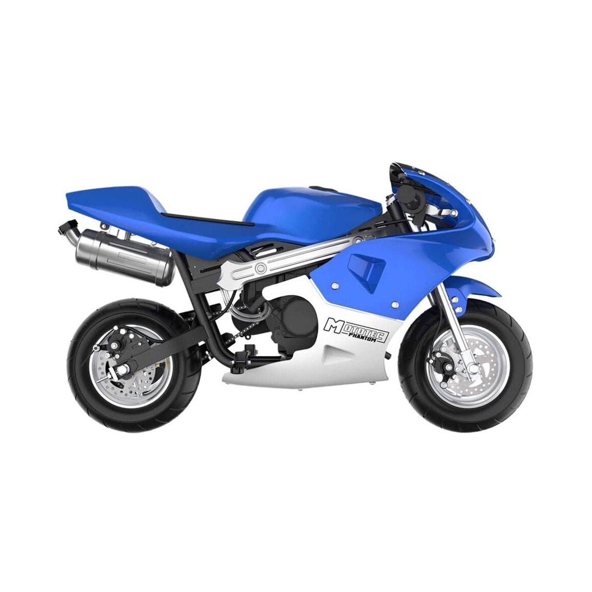 MotoTec Phantom 49CC Two-Stroke Gas Pocket Bike