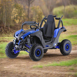 MotoTec Raider 1200W 48V/12AH Kids Electric Full Suspension UTV