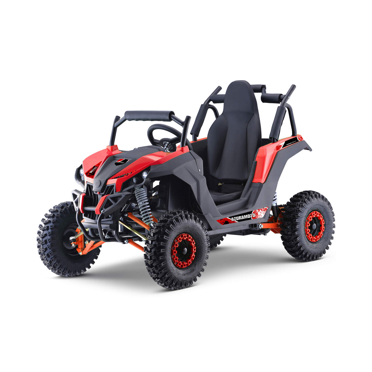 MotoTec Raider 1200W 48V/12AH Kids Electric Full Suspension UTV