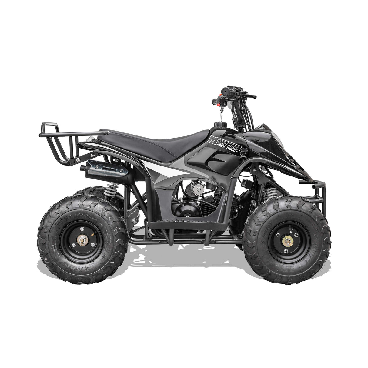 MotoTec Rex 110CC 4-Stroke Mini Kids 4 Wheeler Gas ATV Quad