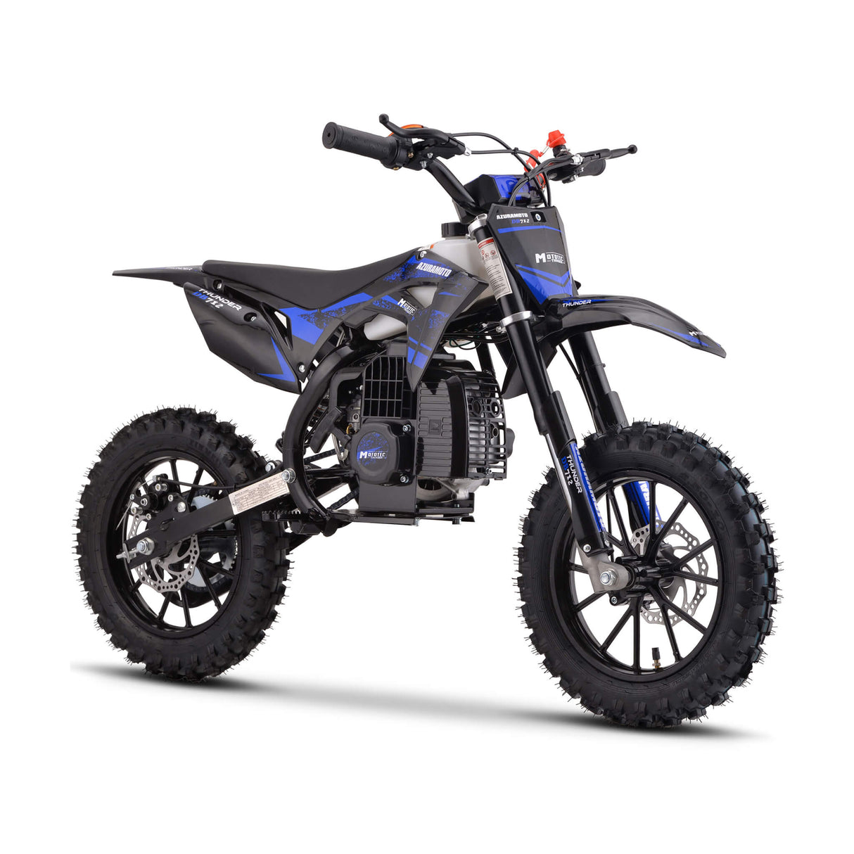 MotoTec Thunder 50cc 2-Stroke Kids Gas Dirt Bike