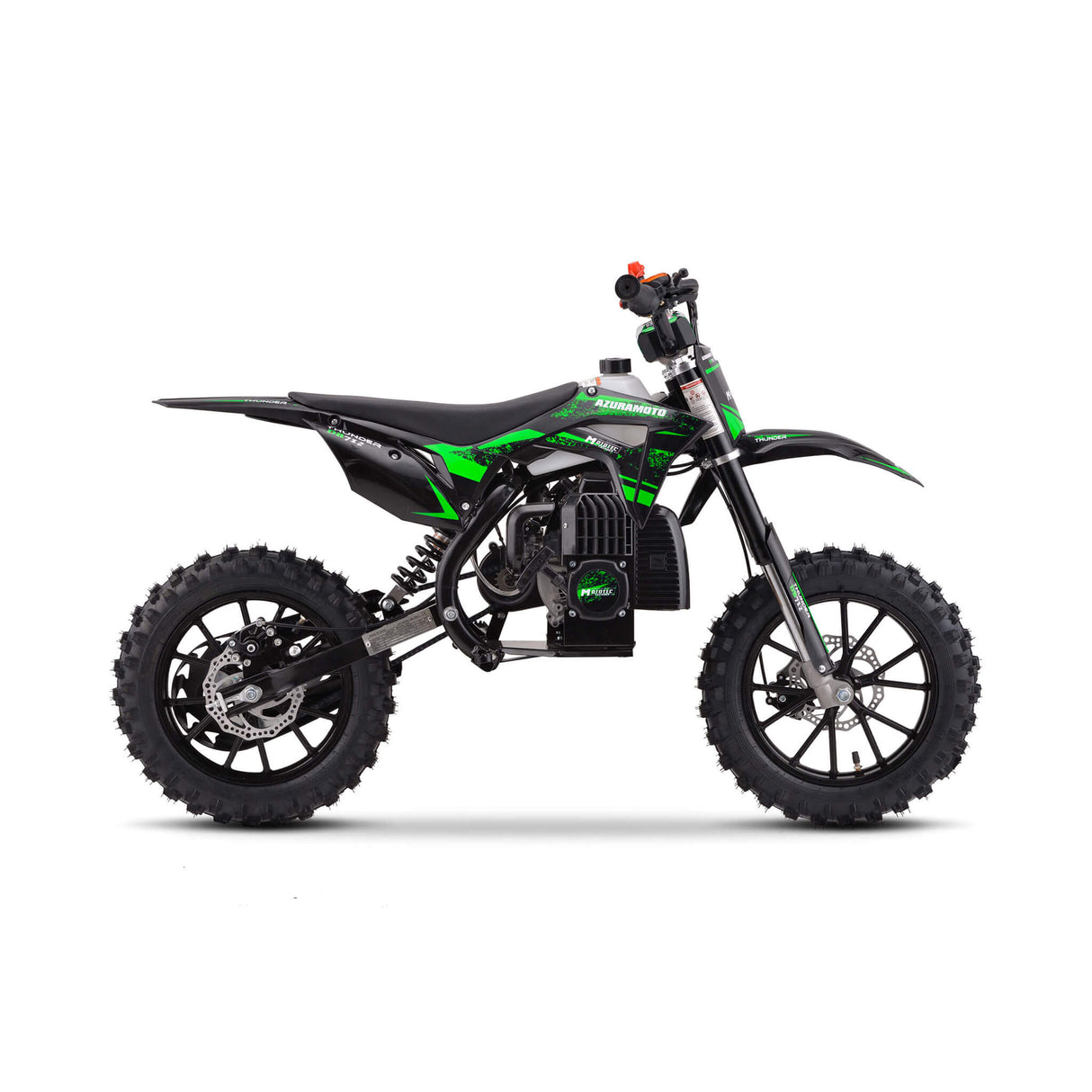 MotoTec Thunder 50cc 2-Stroke Kids Gas Dirt Bike