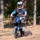 MotoTec Thunder 50cc 2-Stroke Kids Gas Dirt Bike