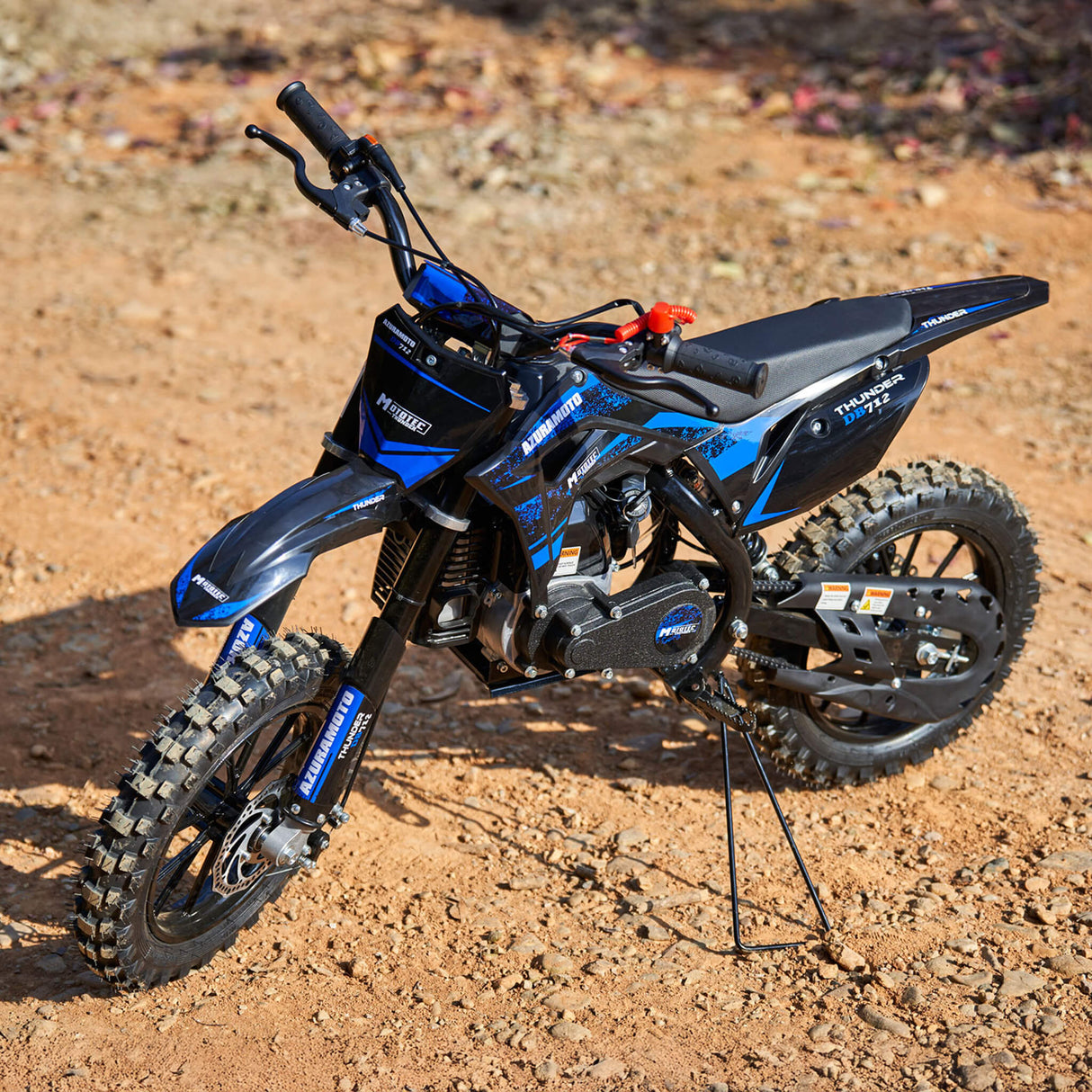 MotoTec Thunder 50cc 2-Stroke Kids Gas Dirt Bike
