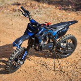 MotoTec Thunder 50cc 2-Stroke Kids Gas Dirt Bike