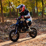 MotoTec Thunder 50cc 2-Stroke Kids Gas Dirt Bike