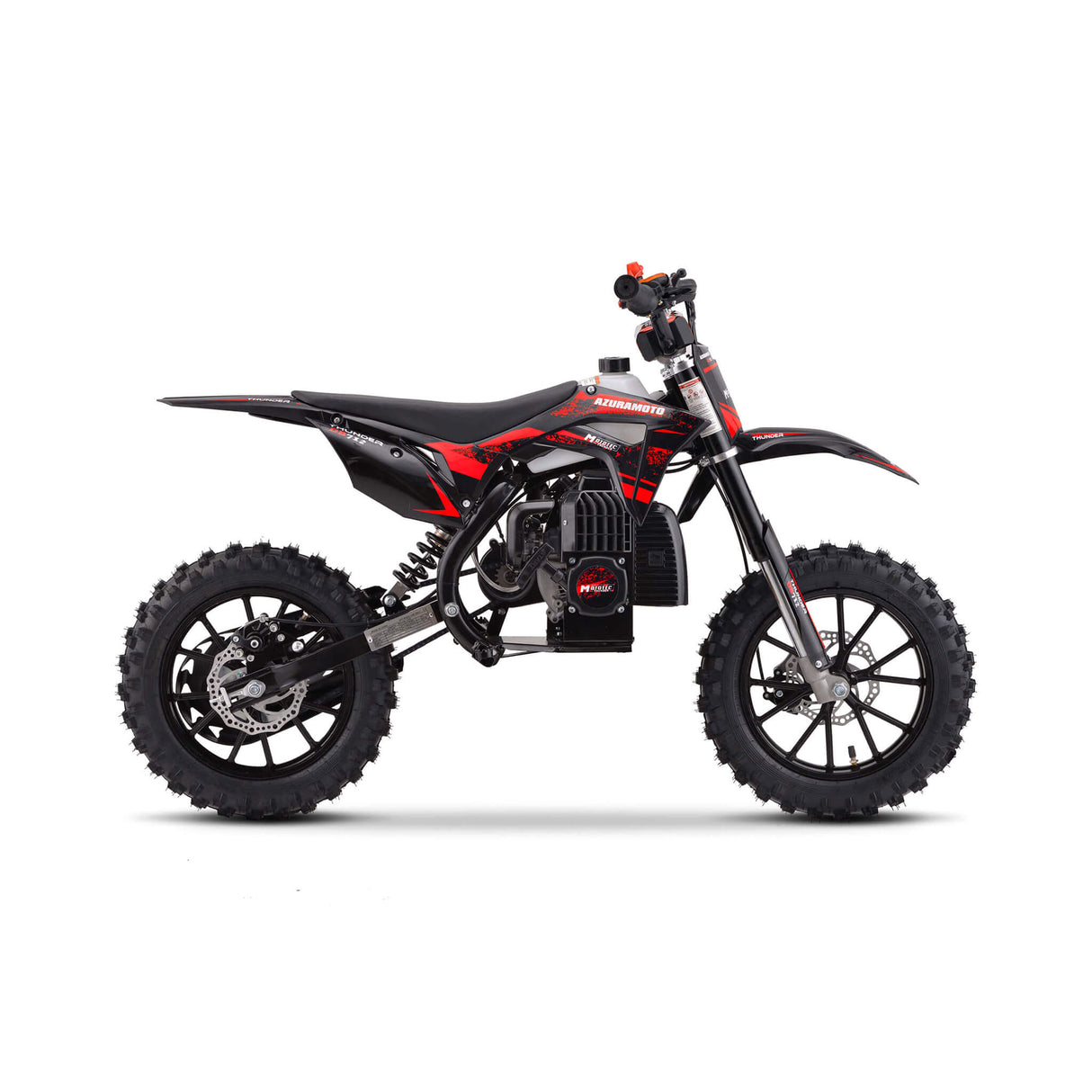 MotoTec Thunder 50cc 2-Stroke Kids Gas Dirt Bike