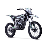 MotoTec Venom High-Performance 72V/12000W Electric Dirt Bike, White