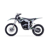 MotoTec Venom High-Performance 72V/12000W Electric Dirt Bike, White